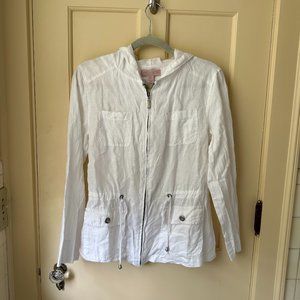 Linen Zip-Up Jacket